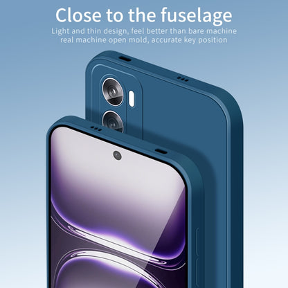 For OPPO Reno12 Global PINWUYO Sense Series Liquid Silicone TPU Phone Case(Blue) - Reno12 Cases by PINWUYO | Online Shopping South Africa | PMC Jewellery | Buy Now Pay Later Mobicred