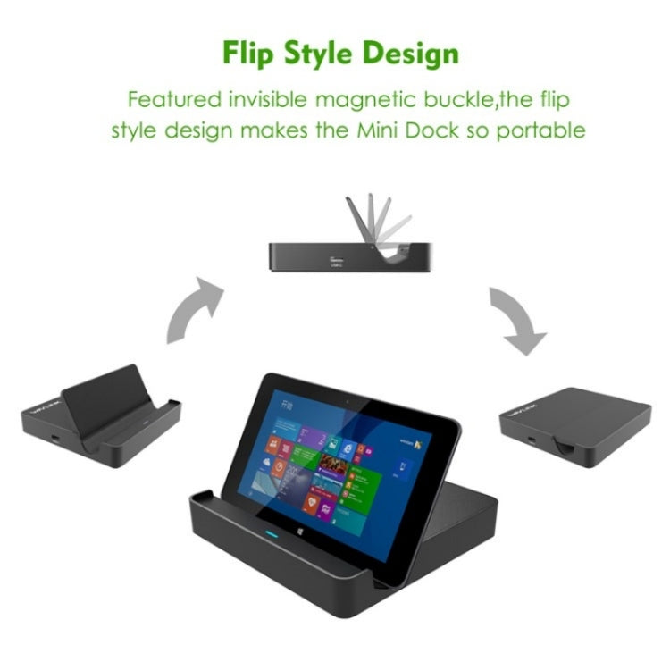 WAVLINK UHP3D01G Gigabit Ethernet USB 3.0 Multi-Function HUB 4K HD Docking Station(UK Plug) - free shipping - PMC Jewellery - Order now!