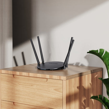 WAVLINK WN530G3 4x 5dBi Foldable Antenna AC1200 Dual Band Wireless Repeater Router, Plug:US Plug - Wireless Routers by WAVLINK | Online Shopping South Africa | PMC Jewellery | Buy Now Pay Later Mobicred