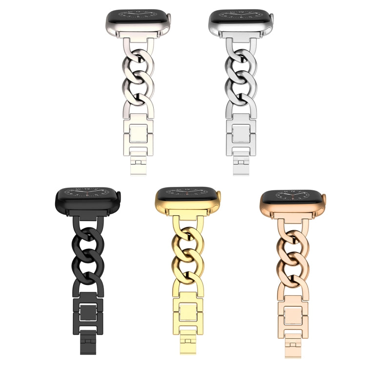 For Apple Watch Series 3 42mm Quick-Release Metal Chain Watch Band(Rose Gold) - free shipping - PMC TechLife - Order now!