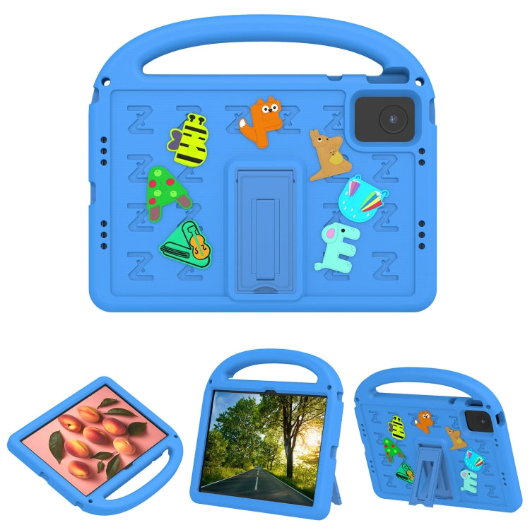 For Lenovo Tab M11 / Xiaoxin Pad 11 2024 Cartoon Sparrow EVA Shockproof Tablet Case(Blue) - Lenovo by PMC Jewellery | Online Shopping South Africa | PMC Jewellery | Buy Now Pay Later Mobicred