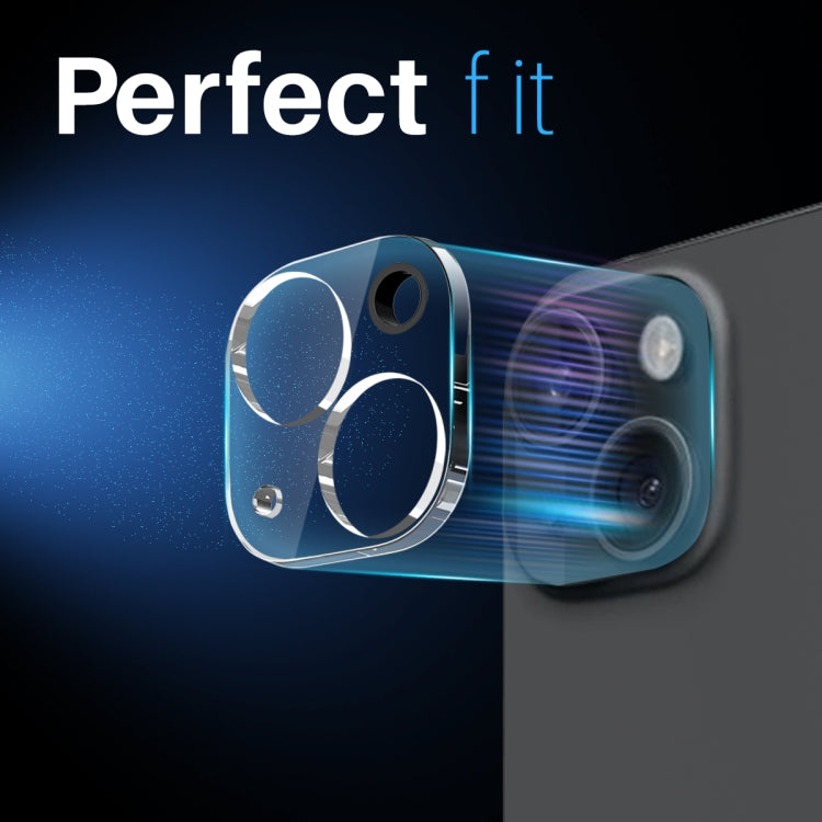 For iPhone 15 / 15 Plus NORTHJO Camera Lens Protector 3D HD Tempered Glass Film(Clear) - free shipping - PMC Jewellery - Order now!