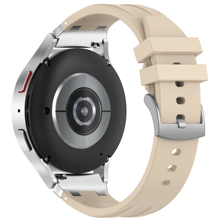 For Amazfit Bip3 20mm Quick Release Silver Buckle Royal Silicone Watch Band(Starlight) - free shipping - PMC TechLife - Order now!