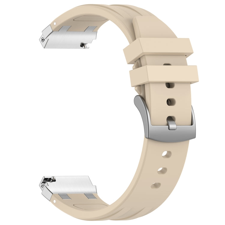 For Amazfit Pop Pro 20mm Quick Release Silver Buckle Royal Silicone Watch Band(Starlight) - free shipping - PMC TechLife - Order now!