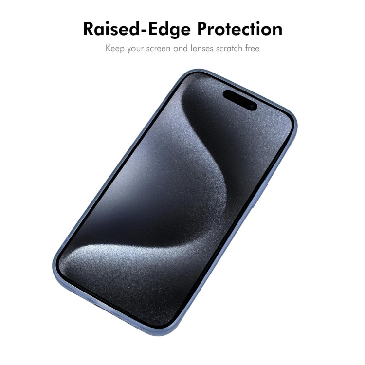 For iPhone 16 Plus ENKAY Hat-Prince Translucent Matte TPU Phone Case with Lens Film(White) - iPhone 16 Plus Cases by ENKAY | Online Shopping South Africa | PMC Jewellery | Buy Now Pay Later Mobicred