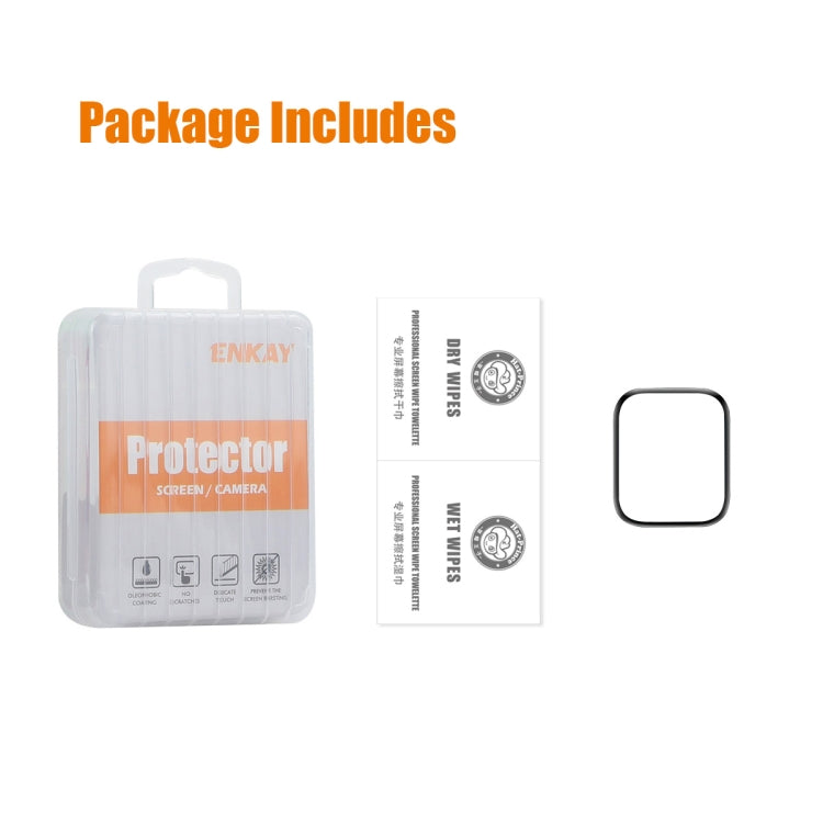 For Apple Watch Series 10 42mm ENKAY 3D Full Coverage Soft PC Edge PMMA HD Screen Film - Screen Protector by ENKAY | Online Shopping South Africa | PMC TechLife | Buy Now Pay Later Mobicred