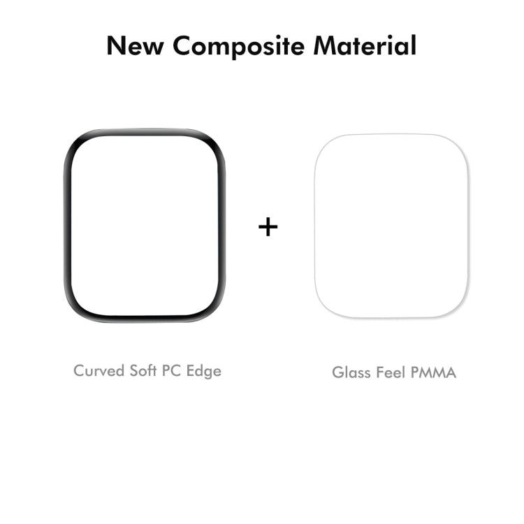 For Apple Watch Series 10 46mm 2pcs ENKAY 3D Full Coverage Soft PC Edge PMMA HD Screen Film - Screen Protector by ENKAY | Online Shopping South Africa | PMC TechLife | Buy Now Pay Later Mobicred