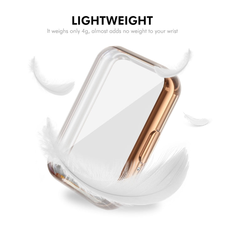 For Samsung Galaxy Fit3 ENKAY Hat-Prince Full Coverage Electroplated Soft TPU Case with Screen Protection(Navy Blue) - free shipping - PMc TechLife - Order now!