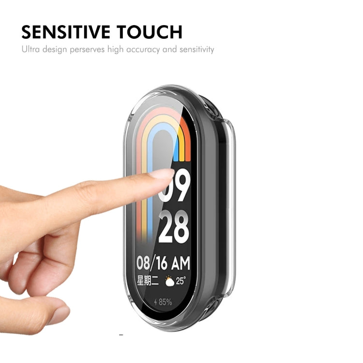 For Xiaomi Smart Band 9 / 9 NFC ENKAY Hat-Prince PC Frame Watch Protective Case with Tempered Film(Black) - free shipping - PMc TechLife - Order now!