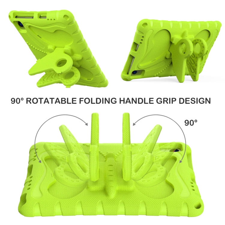 For Lenovo Tab K10 TB-X6C6F 10.3 Butterfly Bracket EVA Shockproof Tablet Case(Grass Green) - free shipping - PMC TechLife - Order now!