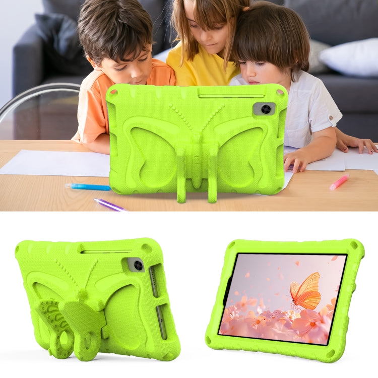 For Lenovo Tab M8 TB-8505F 8.0 / TB-8705N Butterfly Bracket EVA Shockproof Tablet Case(Grass Green) - Lenovo by PMC TechLife | Online Shopping South Africa | PMC TechLife | Buy Now Pay Later Mobicred