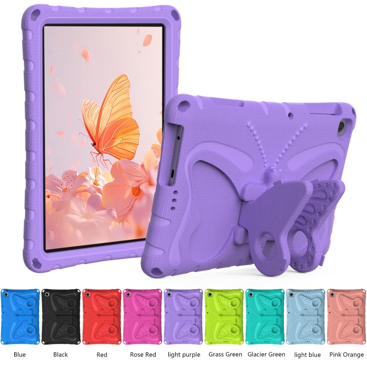 For Honor Pad X8 / X8 Lite 10.1 Butterfly Bracket EVA Shockproof Tablet Case(Light Purple) - Honor by PMC TechLife | Online Shopping South Africa | PMC TechLife | Buy Now Pay Later Mobicred