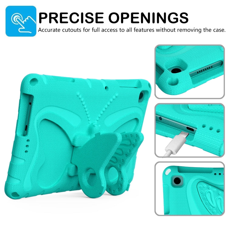 For Honor Pad X8 / X8 Lite 10.1 Butterfly Bracket EVA Shockproof Tablet Case(Mint Green) - Honor by PMC TechLife | Online Shopping South Africa | PMC TechLife | Buy Now Pay Later Mobicred