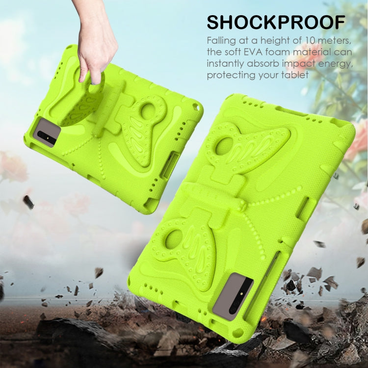 For Honor Tablet V7 11 2021 Butterfly Bracket EVA Shockproof Tablet Case(Grass Green) - Honor by PMC TechLife | Online Shopping South Africa | PMC TechLife | Buy Now Pay Later Mobicred