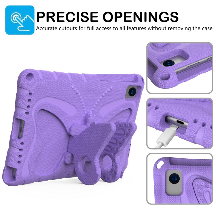 For Honor V6 10.4 2020 Butterfly Bracket EVA Shockproof Tablet Case(Light Purple) - Honor by PMC TechLife | Online Shopping South Africa | PMC TechLife | Buy Now Pay Later Mobicred