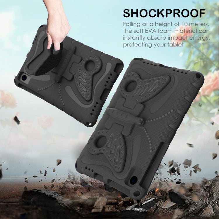 For Huawei MatePad 10.4 Butterfly Bracket EVA Shockproof Tablet Case(Black) - Huawei by PMC TechLife | Online Shopping South Africa | PMC TechLife | Buy Now Pay Later Mobicred