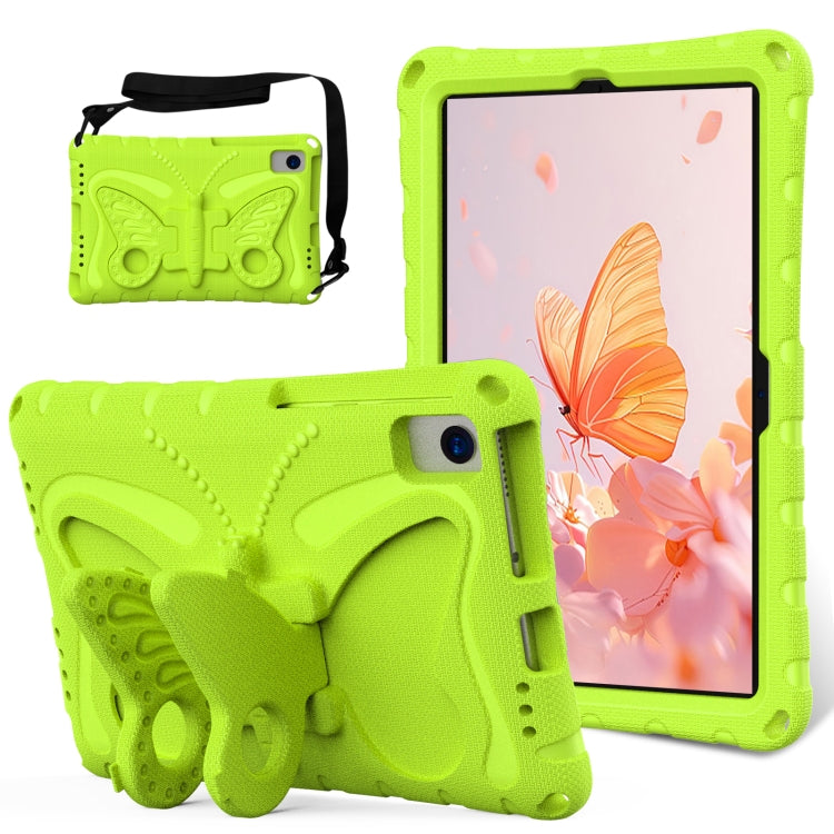 For Huawei MatePad SE 10.4 Butterfly Bracket EVA Shockproof Tablet Case(Grass Green) - Huawei by PMC TechLife | Online Shopping South Africa | PMC TechLife | Buy Now Pay Later Mobicred
