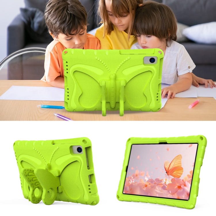 For Huawei MatePad SE 10.4 Butterfly Bracket EVA Shockproof Tablet Case(Grass Green) - Huawei by PMC TechLife | Online Shopping South Africa | PMC TechLife | Buy Now Pay Later Mobicred