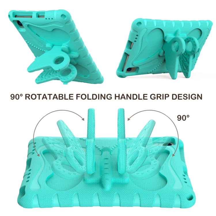 For Huawei MatePad SE 10.4 Butterfly Bracket EVA Shockproof Tablet Case(Mint Green) - free shipping - PMC TechLife - Order now!