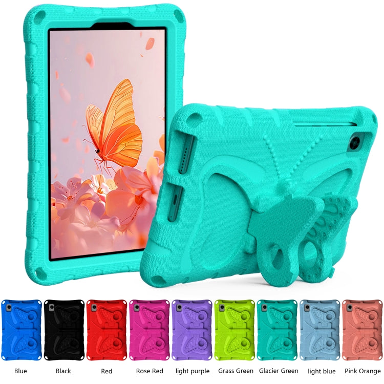 For Huawei MatePad T8 8.0 2020 Butterfly Bracket EVA Shockproof Tablet Case(Mint Green) - Huawei by PMC TechLife | Online Shopping South Africa | PMC TechLife | Buy Now Pay Later Mobicred