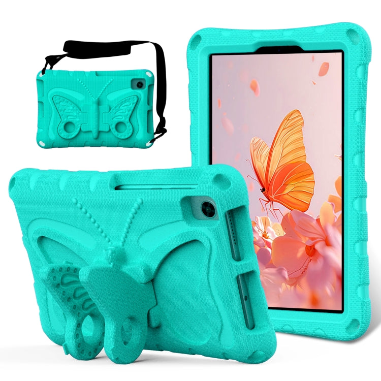 For TCL Tab 8 LE / WiFi 2023 Butterfly Bracket EVA Shockproof Tablet Case(Mint Green) - Others by PMC TechLife | Online Shopping South Africa | PMC TechLife | Buy Now Pay Later Mobicred