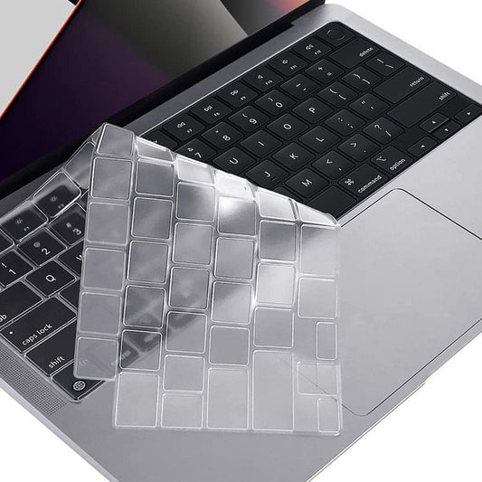 For MacBook Pro 14.2 / 16.2 / Air 13.6 / 15.3 ENKAY EU Version Soft TPU Keyboard Protector Film - Keyboard Protector by ENKAY | Online Shopping South Africa | PMC Jewellery | Buy Now Pay Later Mobicred