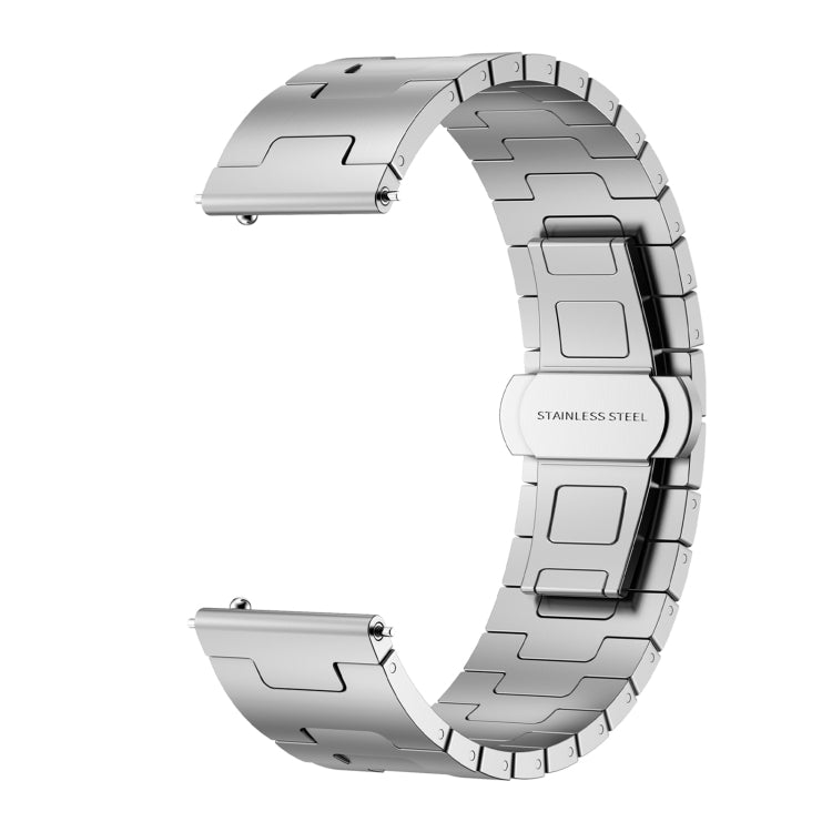 For Garmin Forerunner 255 Titanium Alloy 22mm Metal Watch Band(Silver) - free shipping - PMc TechLife - Order now!