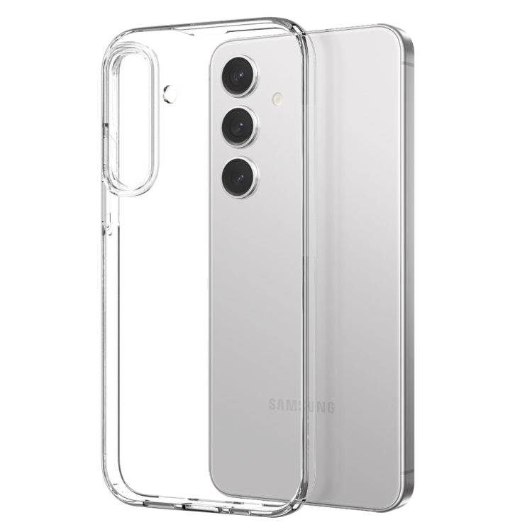 For Samsung Galaxy S24 5G NORTHJO TPU Case with Screen and Lens Film, Support Fingerprint Unlock(Transparent) - Galaxy S24 5G Cases by NORTHJO | Online Shopping South Africa | PMC Jewellery | Buy Now Pay Later Mobicred