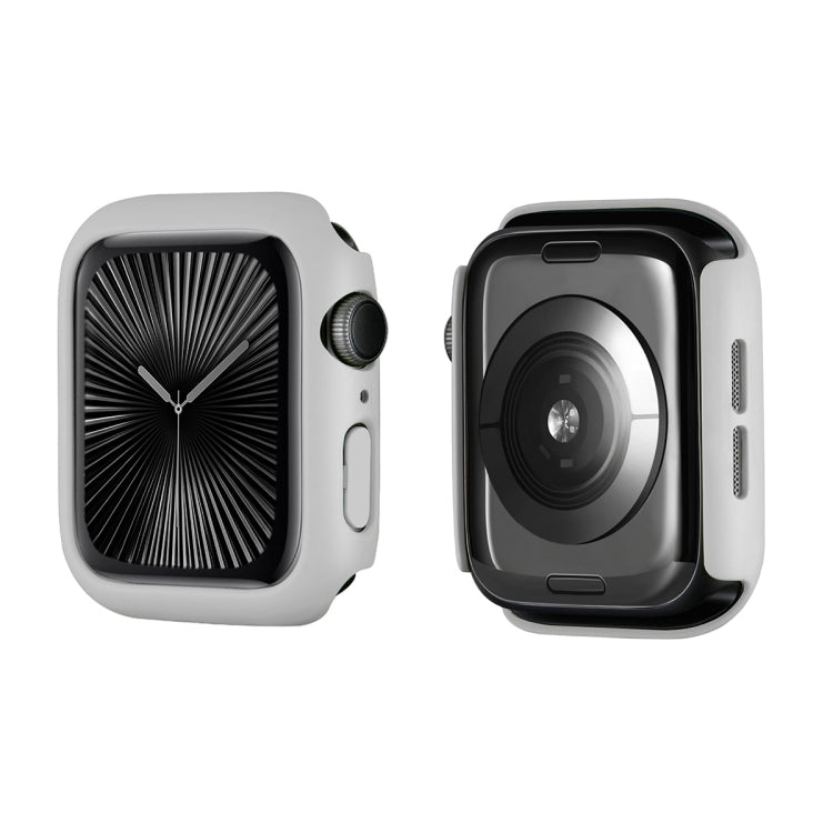 For Apple Watch Series 10 42mm ENKAY Hat-Prince Solid Color PC Watch Case Shockproof Cover(Light Grey) - free shipping - PMc TechLife - Order now!