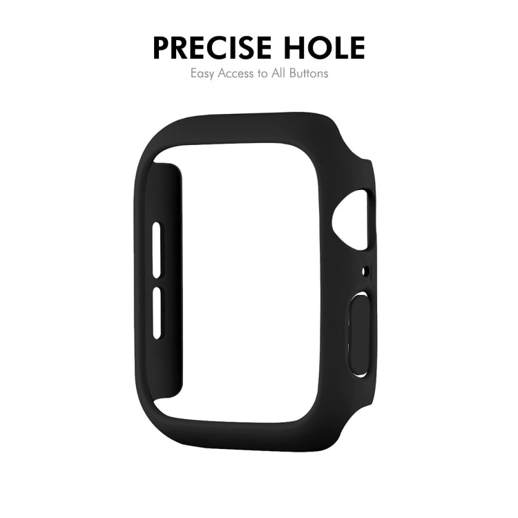 For Apple Watch Series 10 46mm ENKAY Hat-Prince 2 in 1 Solid Color PC Watch Case with Full Coverage PMMA Soft Film(Green) - free shipping - PMc TechLife - Order now!