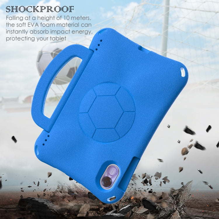 For Honor Pad X8 Pro 11.5 2023 Handle Football Shaped EVA Shockproof Tablet Case(Blue) - Honor by PMC TechLife | Online Shopping South Africa | PMC TechLife | Buy Now Pay Later Mobicred
