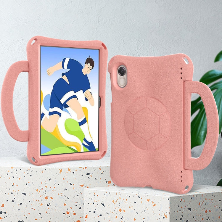 For Honor Pad X9 Handle Football Shaped EVA Shockproof Tablet Case(Light Pink) - Honor by PMC TechLife | Online Shopping South Africa | PMC TechLife | Buy Now Pay Later Mobicred