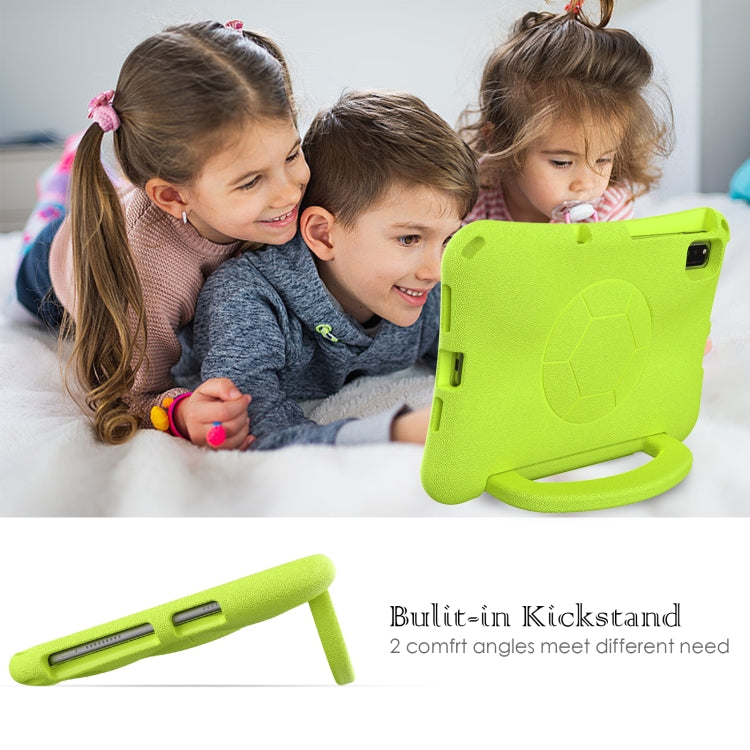 For Honor Pad V7 10.4 2024 Handle Football Shaped EVA Shockproof Tablet Case(Grass Green) - Honor by PMC TechLife | Online Shopping South Africa | PMC TechLife | Buy Now Pay Later Mobicred