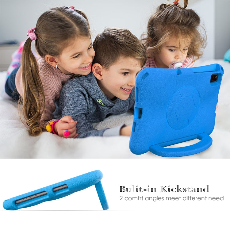 For Honor Pad V7 10.4 2024 Handle Football Shaped EVA Shockproof Tablet Case(Blue) - Honor by PMC TechLife | Online Shopping South Africa | PMC TechLife | Buy Now Pay Later Mobicred