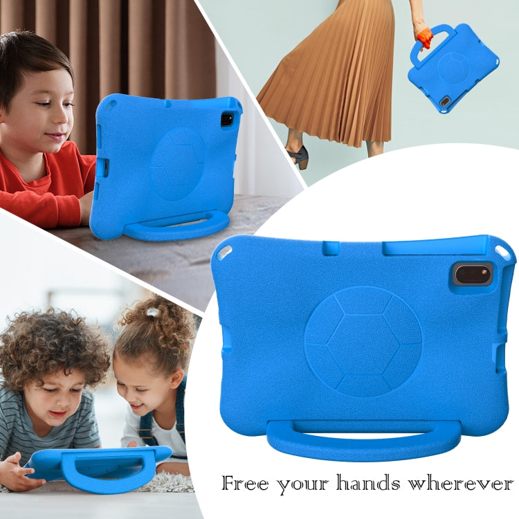 For Honor Pad V7 10.4 2024 Handle Football Shaped EVA Shockproof Tablet Case(Blue) - Honor by PMC TechLife | Online Shopping South Africa | PMC TechLife | Buy Now Pay Later Mobicred