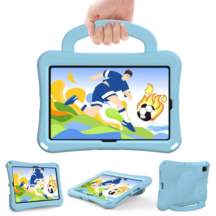 For Honor Pad V7 10.4 2024 Handle Football Shaped EVA Shockproof Tablet Case(Light Blue) - Honor by PMC TechLife | Online Shopping South Africa | PMC TechLife | Buy Now Pay Later Mobicred