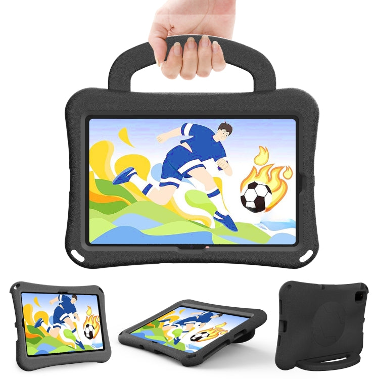 For Huawei MatePad SE 10.4 2022 / 2023 Handle Football Shaped EVA Shockproof Tablet Case(Black) - Huawei by PMC TechLife | Online Shopping South Africa | PMC TechLife | Buy Now Pay Later Mobicred