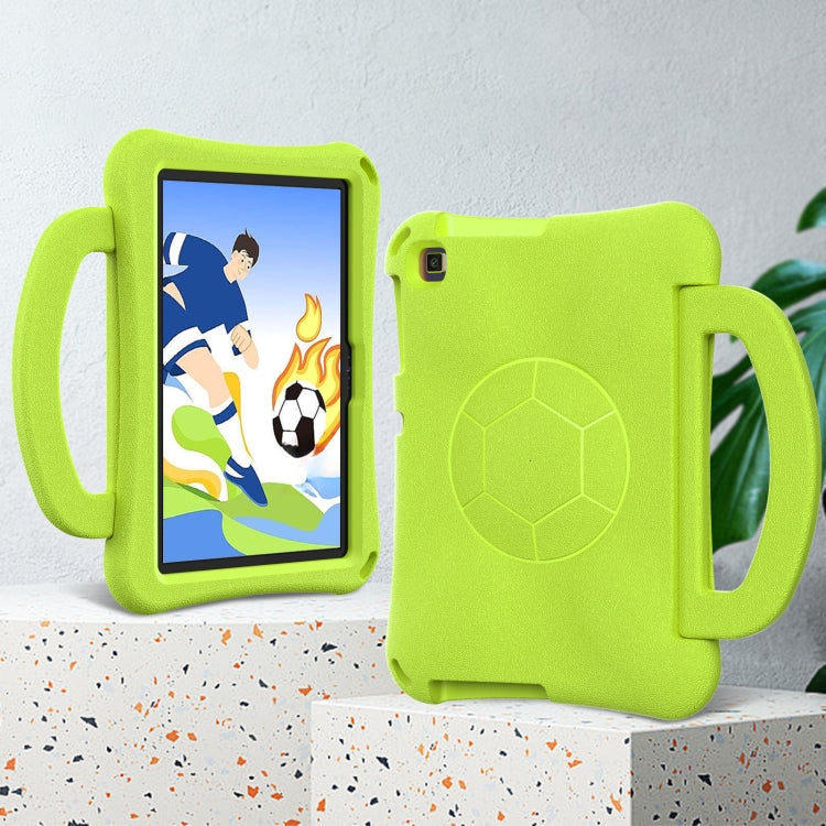 For Huawei MatePad SE 10.1 2022 Handle Football Shaped EVA Shockproof Tablet Case(Grass Green) - Huawei by PMC TechLife | Online Shopping South Africa | PMC TechLife | Buy Now Pay Later Mobicred