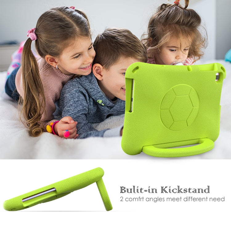 For Huawei MatePad SE 10.1 2022 Handle Football Shaped EVA Shockproof Tablet Case(Grass Green) - Huawei by PMC TechLife | Online Shopping South Africa | PMC TechLife | Buy Now Pay Later Mobicred