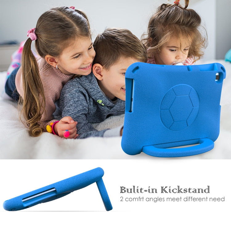 For Huawei MatePad SE 10.1 2022 Handle Football Shaped EVA Shockproof Tablet Case(Blue) - Huawei by PMC TechLife | Online Shopping South Africa | PMC TechLife | Buy Now Pay Later Mobicred