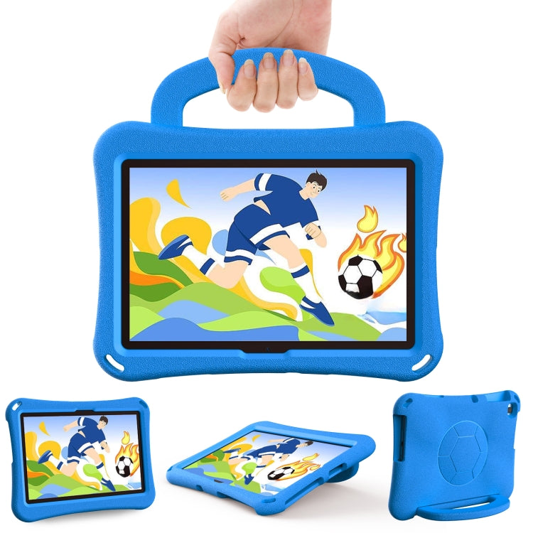 For Huawei Enpoy Tablet2 Handle Football Shaped EVA Shockproof Tablet Case(Blue) - free shipping - PMC TechLife - Order now!