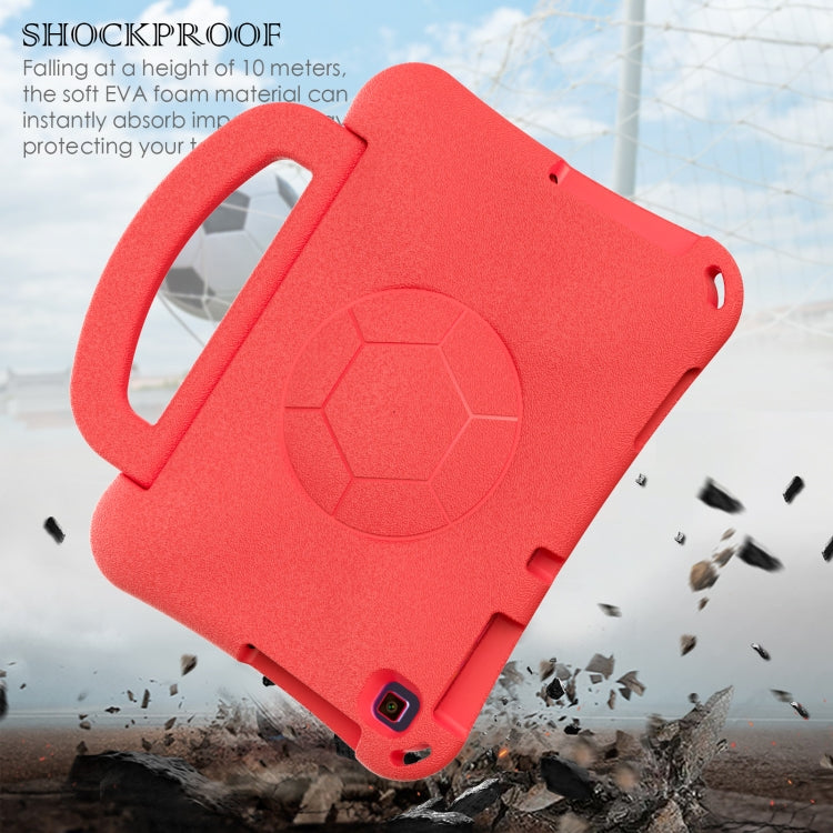 For Huawei Enpoy Tablet2 Handle Football Shaped EVA Shockproof Tablet Case(Red) - free shipping - PMC TechLife - Order now!