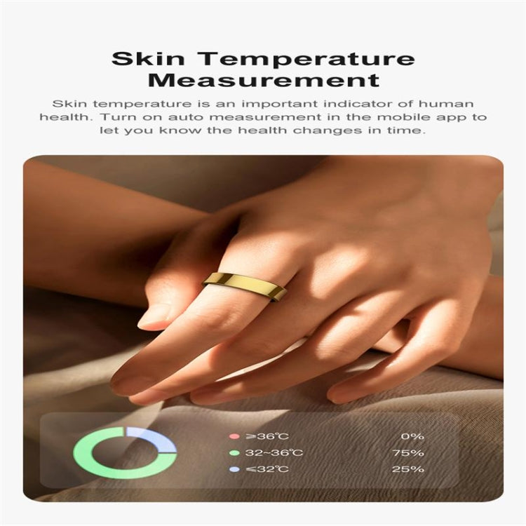 R09 SIZE 10 Smart Ring, Support Heart Rate / Blood Oxygen / Sleep Monitoring / Multiple Sports Modes(Silver) - Smart Rings / Smart Telephones by PMC TechLife | Online Shopping South Africa | PMC TechLife | Buy Now Pay Later Mobicred