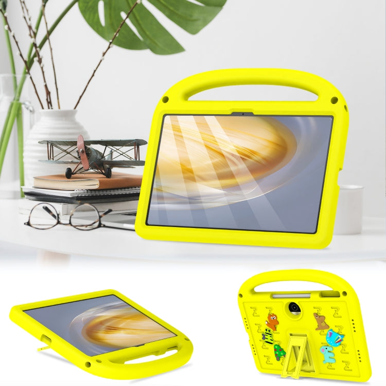 For Honor Pad 9 12.1 Cartoon Sparrow EVA Shockproof Tablet Case(Yellow) - Honor by PMC TechLife | Online Shopping South Africa | PMC TechLife | Buy Now Pay Later Mobicred
