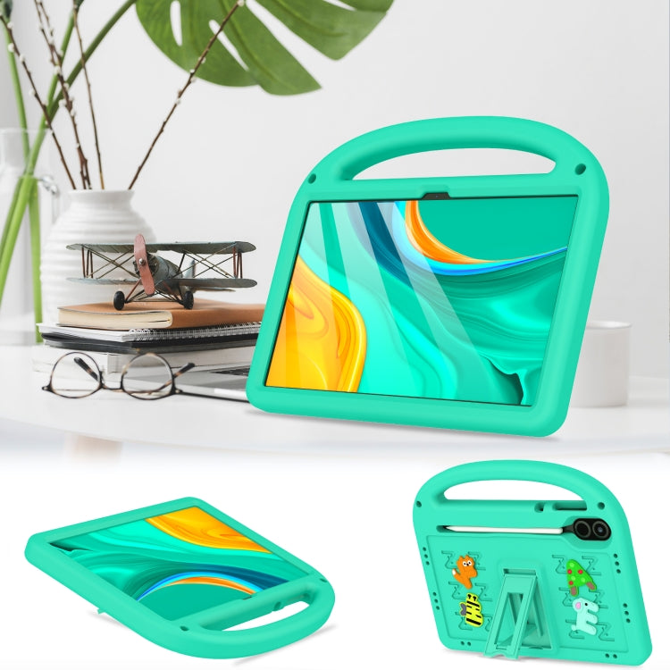 For Honor Pad X8 Pro 11.5 Cartoon Sparrow EVA Shockproof Tablet Case(Glacier Green) - Honor by PMC TechLife | Online Shopping South Africa | PMC TechLife | Buy Now Pay Later Mobicred
