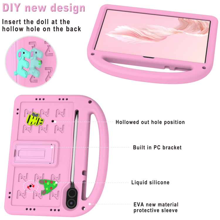 For Honor Pad X8 Pro 11.5 Cartoon Sparrow EVA Shockproof Tablet Case(Pink) - Honor by PMC TechLife | Online Shopping South Africa | PMC TechLife | Buy Now Pay Later Mobicred