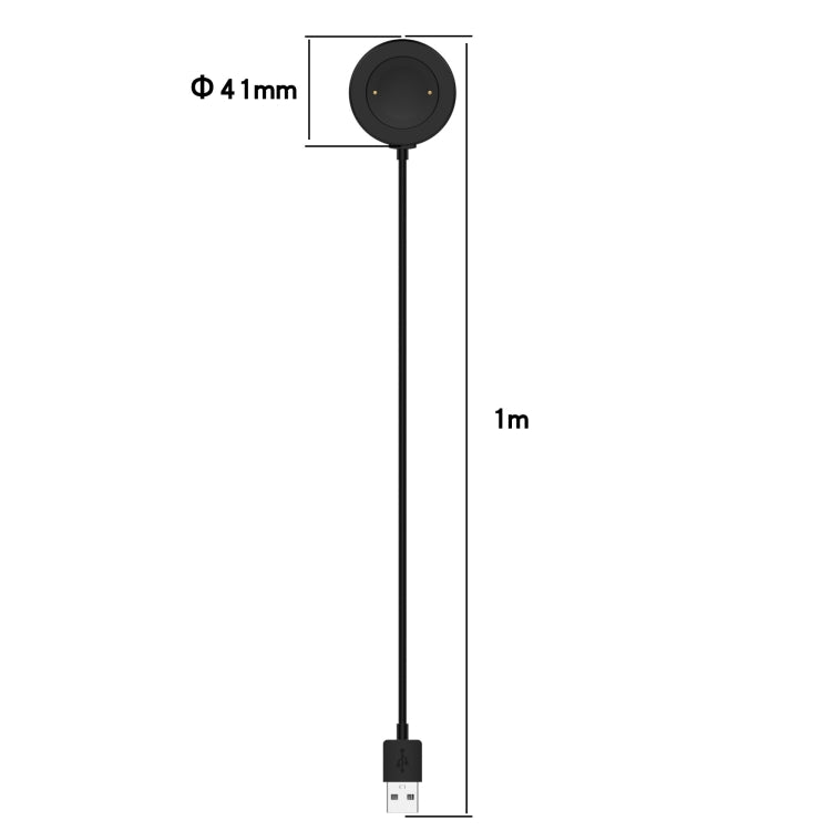 For Honor Watch 5 USB Port Integrated Magnetic Watch Charging Cable(White) - Charger by PMC TechLife | Online Shopping South Africa | PMC TechLife | Buy Now Pay Later Mobicred