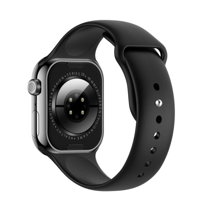 KL08 2.04 inch Color Screen Smart Watch Silicone Strap, Support Bluetooth Call(Black) - free shipping - PMC TechLife - Order now!