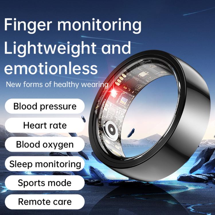 R1000 SIZE 11 Smart Ring, Support Heart Rate / Blood Oxygen / Sleep / Multiple Sports Modes(White) - free shipping - PMC TechLife - Order now!