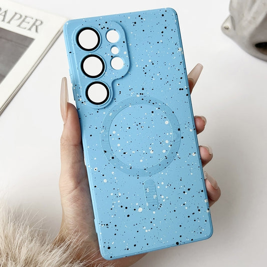 For Samsung Galaxy S25 Ultra 5G Starry Sky TPU Shockproof MagSafe Phone Case(Sierra Blue) - Galaxy S25 Ultra 5G Cases by PMC Jewellery | Online Shopping South Africa | PMC Jewellery | Buy Now Pay Later Mobicred